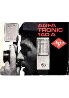 Agfa Agfatronic 140 A manual. Camera Instructions.